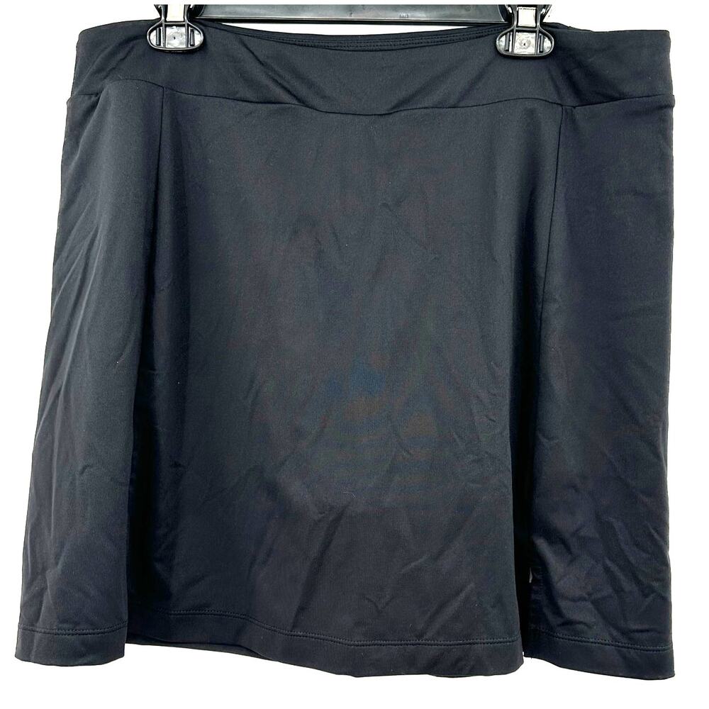 Lady Hagen Size XL Skort Skirt Black Short Athletic Tennis Golf Pickleball - Picture 1 of 6